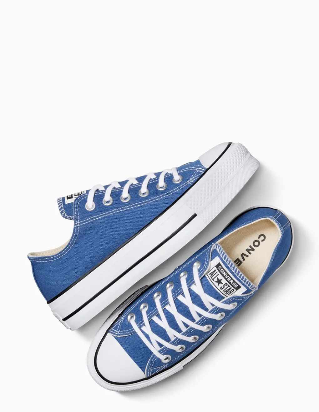 converse Sneakers Femme ctas lift ox bleu