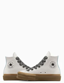 Sale converse Sneakers Femme Ctas Lift Hi Blanc