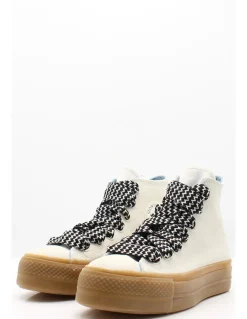 Sale converse Sneakers Femme Ctas Lift Hi Blanc