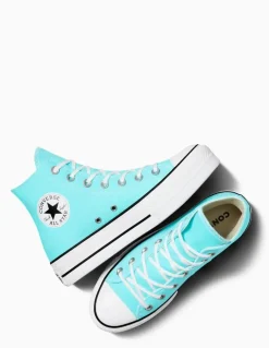 Hot converse Sneakers Femme ctas lift hi triple cyan/white/black