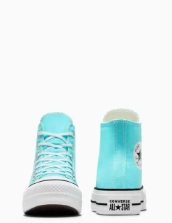 Hot converse Sneakers Femme ctas lift hi triple cyan/white/black