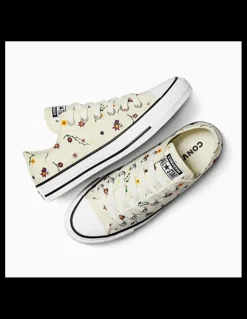 Best converse Sneakers Femme ctas ox egret/sporty berry/navy