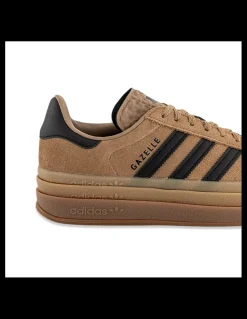 Outlet adidas Sneakers Femme Gazelle Bold w Cardboard Black Gum