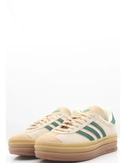 Best adidas Sneakers femme Gazelle Bold daim beige/vert
