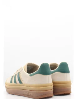 Best adidas Sneakers femme Gazelle Bold daim beige/vert