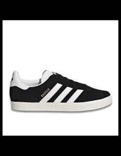New adidas Sneakers Femme gazelle j Noir/Blanc