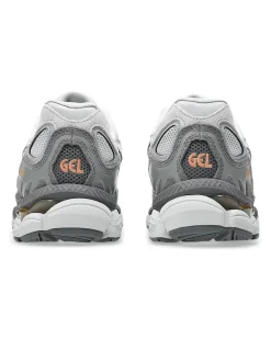 Sale asics Sneakers Femme Gel-Nyc gris et orange