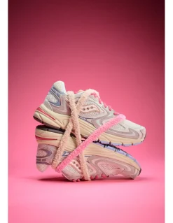 Hot saucony Sneakers Femme grid jazz 9 Crème/Rose