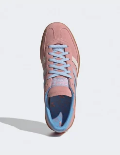 Hot adidas Sneakers femme handball spezial daim rose/bleu