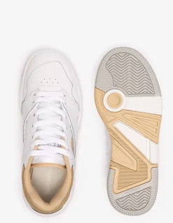 lacoste Sneakers Femme Lineshot 124 2 SFA Blanc/Beige