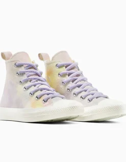 Clearance converse Sneakers Femme montantes ctas hi blueberry ice/pink/yellow