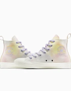 Clearance converse Sneakers Femme montantes ctas hi blueberry ice/pink/yellow