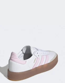 Online adidas Sneakers femme sambae blanc/rose