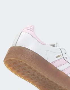 Online adidas Sneakers femme sambae blanc/rose