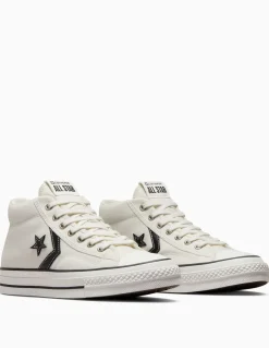 Sale converse Sneakers Femme Star Player Mid White Black
