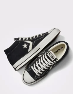 Clearance converse Sneakers Femme star player mid black white