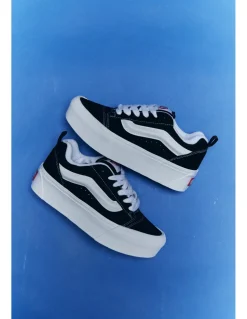 Clearance vans Sneakers Femme Ua Knu Stack Noir/Blanc