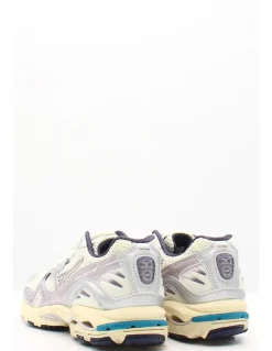 Hot mizuno Sneakers Femme wave rider blanc/violet