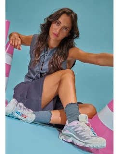 Clearance salomon Sneakers Femme XT-4 OG gris/rose