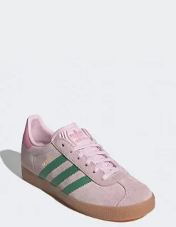 Clearance adidas Sneakers gazelle j pink green