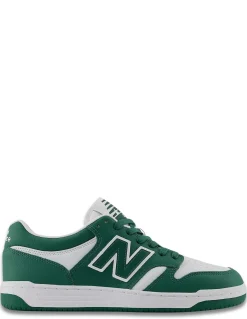Online new balance Sneakers Homme 480 cuir vert/blanc