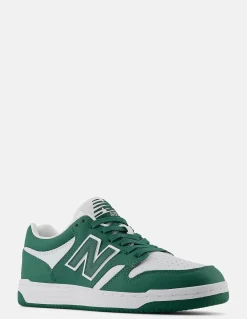 Online new balance Sneakers Homme 480 cuir vert/blanc