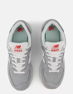Discount new balance Sneakers homme 574 daim gris