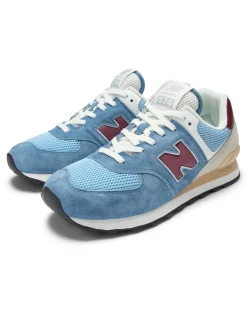 Outlet new balance Sneakers Homme 574 Shoreline Blue