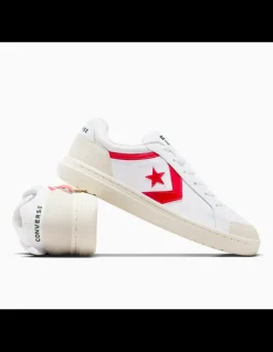 Best converse Sneakers Homme basketball other ox Blanc/Rouge
