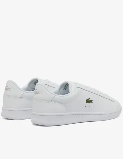 Outlet lacoste Sneakers Homme carnaby set 224 6 sma Cuir/Blanc