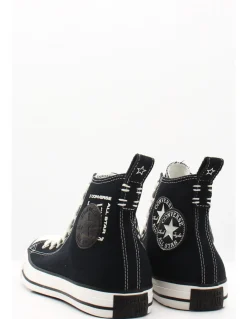Sale converse Sneakers Homme chuck classic hi black white