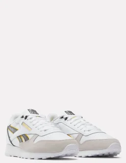 reebok Sneakers Homme Classic Leather Blanc/Jaune