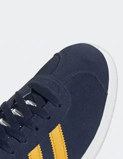 Clearance adidas Sneakers Homme Gazelle Bleu Jaune