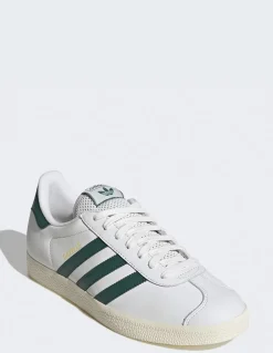 Best adidas Sneakers homme gazelle leather white/green