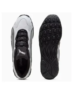 puma Sneakers Homme inhale smile White Black Silver