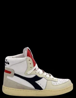 Outlet diadora heritage Sneakers Homme Mi Punch Blanc/Rouge/Noir