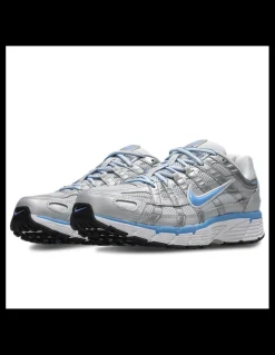 Nike Sneakers Homme p-6000 Silver Blue