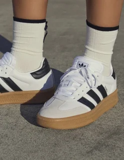 Clearance adidas Sneakers homme Samba XLG cuir blanc/noir