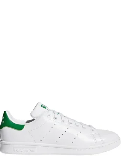 Discount adidas sneakers homme stan smith cuir blanc vert