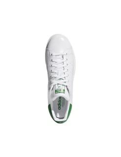Discount adidas sneakers homme stan smith cuir blanc vert
