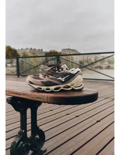 Sale mizuno Sneakers Homme Wave Prophecy ls Marron/Beige