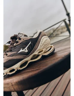 Sale mizuno Sneakers Homme Wave Prophecy ls Marron/Beige