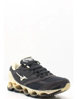 mizuno Sneakers Homme Wave Prophecy ls Bleu Marine/Beige