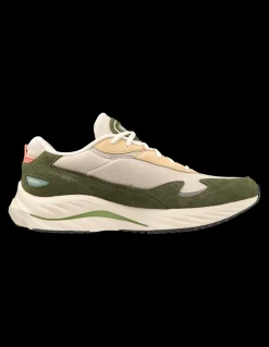 Outlet mizuno Sneakers Homme wave rider b kaki/crème