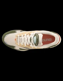 Outlet mizuno Sneakers Homme wave rider b kaki/crème