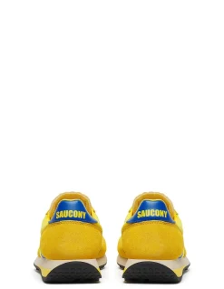 Outlet saucony Sneakers 480l basses Homme trainer 80 Jaune et Bleu