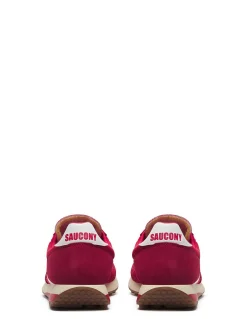 New saucony Sneakers 480l basses unisexes en beige et blanc Trainer 80 running vintage femme rouge