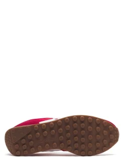 New saucony Sneakers 480l basses unisexes en beige et blanc Trainer 80 running vintage femme rouge