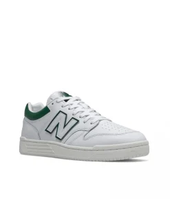 Best new balance Sneakers Mixte 480 cuir blanc/vert