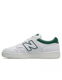 Best new balance Sneakers Mixte 480 cuir blanc/vert